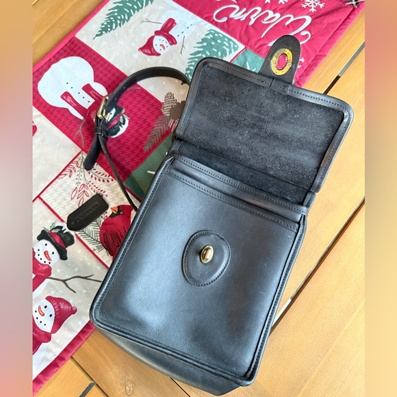 Vintage Coach Murphy Crossbody Bag Black 9930 - Picture 6 of 13